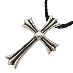 Chrome Hearts クロムハーツ CH CRS LG BC W LEATHER BRAID ラージ CH