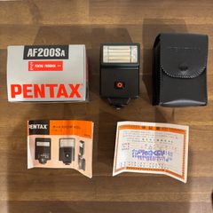 PENTAX 펜탁스 오토스트로보 AF200SA 플래시 상자 전용 케이스 취급 설명서 첨부 80년대