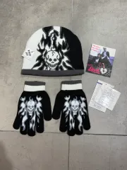 Mad punks マッドパンク mad girl スカル ビーニー 帽子 手袋 セットのサムネイル