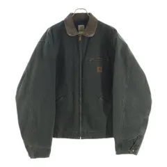 CARHARTT (カーハート) 90S Detroit Jacket デトロイト 裏地ブランケット ジップアップ ジャケット カーキ J97M0Sのサムネイル