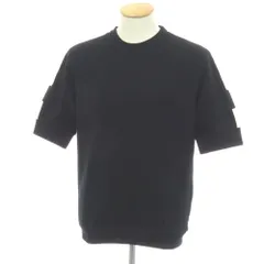 【中古】エルメス HERMES コットン クルーネック 半袖 スウェット ダークネイビー【サイズS】【メンズ】のサムネイル