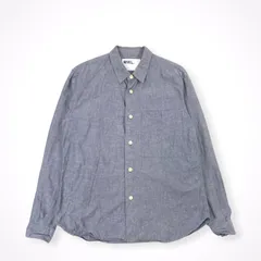 MHL. / 日本製コットンリネンシャツ 参考定価：25,000程度 SIZE:Sのサムネイル