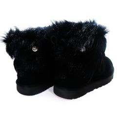 美品 未使用 UGG アグ ブーツ レディース 24cm ブラック 黒