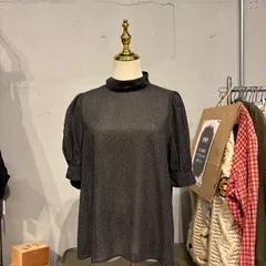 【東あずま店　併売品】　スピックアンドスパン spick&span ドット柄 ドット dot 水玉 みずたま ブラウス シャツ トップス　レディース　blouse　shirt　Tops　ladiesのサムネイル