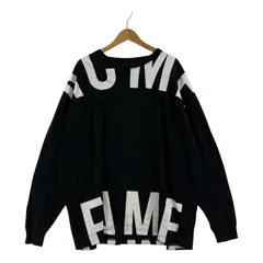 AZUL by moussy アズールバイマウジー プリントスウェット sizeM/ブラックのサムネイル