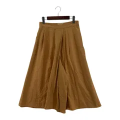 TOMORROWLAND トゥモローランド タック　ガウチョパンツ size36/オレンジのサムネイル