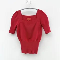 【ポニークリーニング公式】Vivienne Westwood セーター レッド 2サイズ【クリーニング発送】のサムネイル