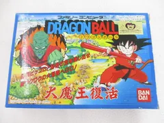  中古品 ゲーム ファミコン ソフト ドラゴンボール 大魔王復活 箱説付きのサムネイル