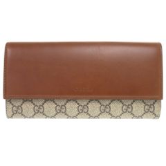 GUCCIグッチBREEGGキャンバス長財布 323396 KH1BG 9783 - メルカリ