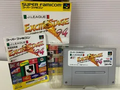 【箱・説明書付き】SFC Jリーグ エキサイトステージ'94 スーパーファミコンのサムネイル