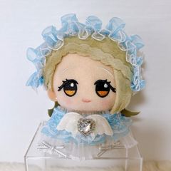 ちびぐるみ ヘッドドレス おめかしうささん&くまさん ネイビーピンク