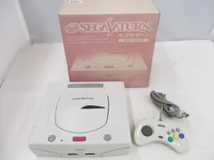  【中古品】 ゲーム セガ サターン 本体 HST-3220 動作品 箱・コントローラー付きのサムネイル