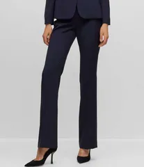 ヒューゴボス レディース ボトムス カジュアルパンツ ブーツカット ウール ブーツ BOSS by Hugo Boss Tuleah Virgin Wool Bootcut Coordinatingのサムネイル