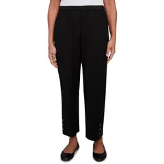 アルフレッド ダナー レディース ボトムス カジュアルパンツ アンクル Womens Alfredunner Button Cuffed Ankle Pants Black ブラックのサムネイル