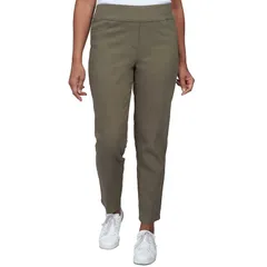 アルフレッド ダナー レディース ボトムス デニムパンツ Womens Alfredunner Super Stretch PullOn StraightLeg Denim Pants Olive オのサムネイル
