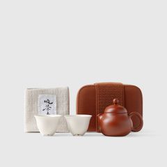 宜興 紫砂茶壺 朱泥 カボチャ（箱付き） - メルカリ