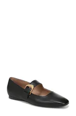 ナチュライザー レディース シューズ パンプス Naturalizer Cosmic Mary Jane Flat Black Leather ブラックのサムネイル