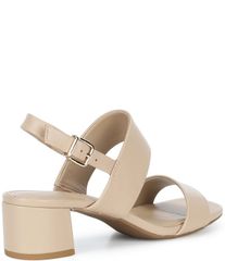 알렉스 마리 여성 신발 힐 샌들 가죽 Alex Marie Barb Leather Double Banded Block Heel Sandalspanish Sand