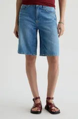 エージー レディース ボトムス デニムパンツ ショートパンツ AG Thalia Denim Bermuda Shorts Galaxy デニムのサムネイル