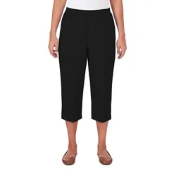 アルフレッド ダナー レディース ボトムス カジュアルパンツ プチ キャップ Petite Alfredunner Button Hem Gathered Waistband Capri Pantsのサムネイル