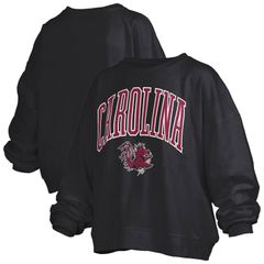 프레스 박스 레이디스 탑스 티셔츠 스웨트 플리스 Womens Pressbox Black South Carolina Gamecocks Janise Fleece Swea