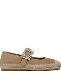 ナチュライザー レディース シューズ パンプスエード Naturalizer Java Suede Mary Janespadrille Flats Dune Dustのサムネイル