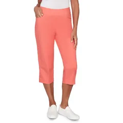 アルフレッド ダナー レディース ボトムス カジュアルパンツ キャップ Womens Alfredunner Smooth Waist Easy PullOn Capris Tangerine タンジのサムネイル