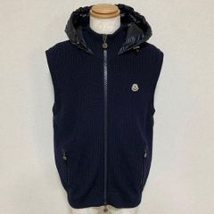 MONCLER モンクレール tricot ダウンベスト ニット グレー - メルカリ