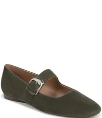 ナチュライザー レディース シューズ パンプスエード Naturalizer Cosmic Suede Mary Jane Flats Cactus Clayのサムネイル