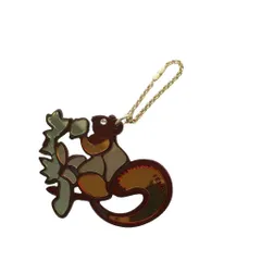 フェンディ FENDI キーホルダー チャーム リスモチーフ 茶 ブラウン /AN ●D ■OHのサムネイル