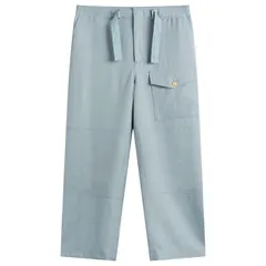 オーラリー レディース ボトムス カジュアルパンツ カーゴパンツ ウール Auralee Wool Herringbone Cargo Pants Dusty Blue ブルーのサムネイル