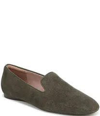 ナチュライザー レディース シューズ パンプスエード ローファー Naturalizer Charm Suede Square Toe Loafers Cactus Clayのサムネイル