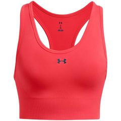 언더 아머 레이디스 탑스 셔츠 Under Armour Womens Vanish Seamless Medium Impact Sports Bra Red 레드