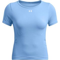 언더 아머 여성 탑스 셔츠 반팔 Under Armour Womens Vanish SeamlesshortSleeve Performance Gym Top Blue 불