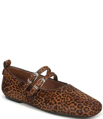 ナチュライザー レディース シューズ パンプス プリント Naturalizer 27 EDIT Dawn Leopard Print Calf Hair Square Toe Mary Jane Fのサムネイル