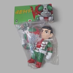 当時物】無版権パチ 仮面ライダーV3ソフビ 阿波踊り 新品、未開封品