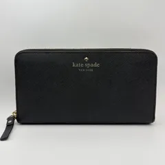 kate spade ケイトスペード ラウンドファスナー 長財布 黒 ブラックのサムネイル