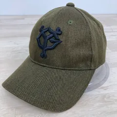 美品 アンダーアーマー/UNDER ARMOUR コットン100% キャップ/帽子 カーキ系 読売ジャイアンツ/巨人 ロゴ刺繍[OP00553]のサムネイル
