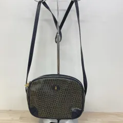 BALLY/バリー Bロゴ総柄 ショルダーバッグ ネイビー系 斜め掛け カバン/鞄 イタリア製 BALLY International[OL01225]のサムネイル