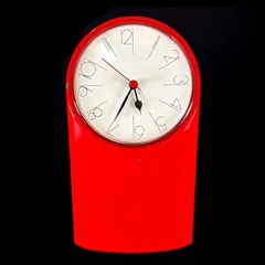 Artemide アルテミデ／Tantalo Table Clock 置時計／スチール