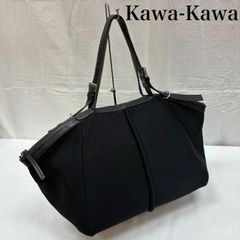 カワカワ ウェット レザー ベルト ハンドル ジップ トートバッグ 大容量 A4収納 レディース - ISItems USED 古着 중고 50165341
