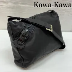 カワカワ ビッグファスナー オール レザー ショルダーバッグ 斜め掛け A4収納 レディース - ISItems【USED】【古着】【中古】50165345のサムネイル