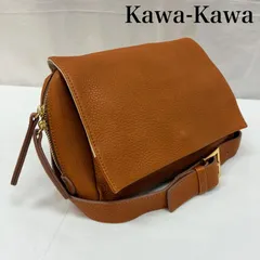カワカワ シボ革 フラップ スナップ 斜め掛け クロスボディ ショルダーバッグ レディース - ISItems【USED】【古着】【中古】50165351のサムネイル