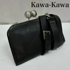 カワカワ がま口 斜め掛け クロスボディ レザー ウォレット ショルダー バッグ レディース - ISItems【USED】【古着】【中古】50165366のサムネイル