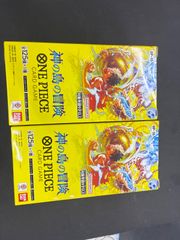ワンピース 神の島の冒険 未開封 テープ付き 2box - メルカリ