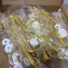 【新品未使用】8セット 3段カップケーキスタンド ゴールド 亜鉛合金