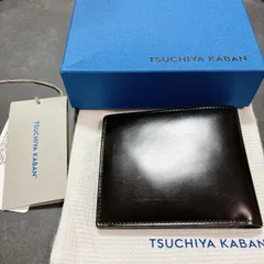 廃盤 美品 土屋鞄 ベルカード 二つ折り財布 札入れ コードバン 馬革のサムネイル