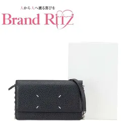    中古 美品 マルタンマルジェラ メゾンマルジェラ チェーンショルダーバッグ ウォレットバッグ SA3UI0008  Aランク  ブラック レザー レディース MARTIN MARGIELA  【送料無料】【三田店】のサムネイル