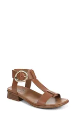ナチュライザー レディース シューズ ヒール サンダル Naturalizer Brandy TStrap Sandal English Tea Brown ブラウンのサムネイル