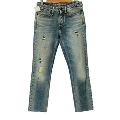 デンハム DENHAM RAZOR SLIM FIT ダメージ デニムパンツ メンズ US：30-31 のサムネイル